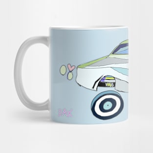 1968 space car Mug